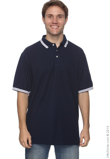 Chestnut Hill CH113 Men’s Tipped Performance Polo